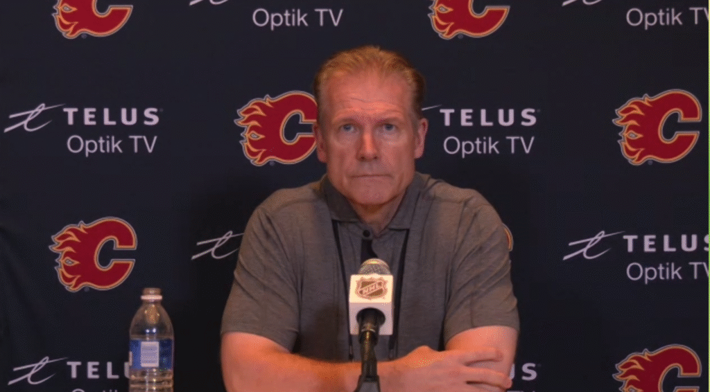 Geoff Ward Calgary Flames
