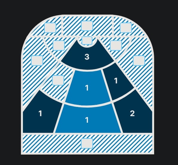 Rasmus Andersson Calgary Flames Goal Locations